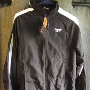 Reebok Track Jacket black, Small mens